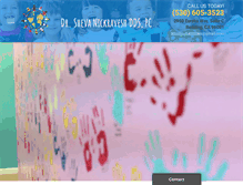 Tablet Screenshot of pediatricdentistryredding.com